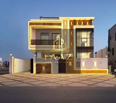 Brand New 6-Bedroom Villa for Rent in Al Helio 2, Ajman – First Resident