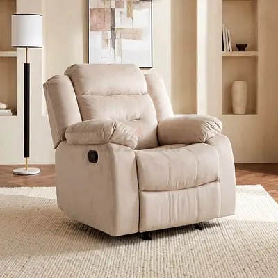 New Keith 1-Seater Recliner Sofa with Glider