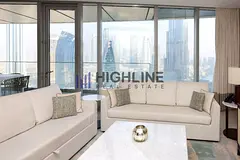 FULLY FURNISHED 3 BR | BURJ KHALIFA VIEW | HIGH FLOOR