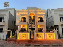 Villa for sale with premium custom finishing—featuring two floors plus a roof terrace and 6 master