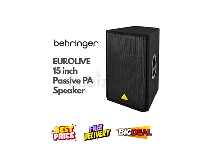 Behringer EUROLIVE 15 Inch Passive PA Speaker VP1520 - Excellent Condition, FREE DELIVERY, WARRANTY