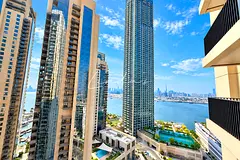 Creek & Harbour Views | Spacious 2BR | Vacant Unit