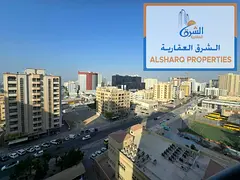 Two-bedroom apartment with a living room in Al Nuaimiya Towers (Kuwait Street), featuring 3 bathroom