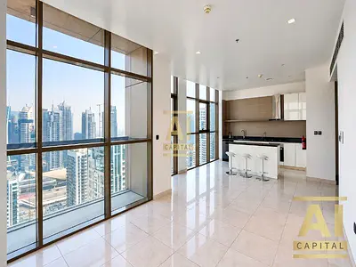 Semi Furnished | Balcony with Views | High Floor