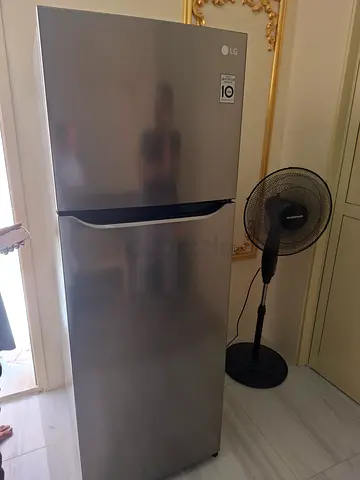 LG Single Door Refrigerator - Silver, Good Working Condition