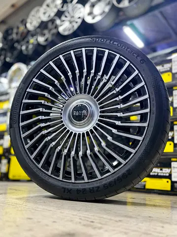 Range Rover 24” Forged Wheels + 295/3524 Continental 2025