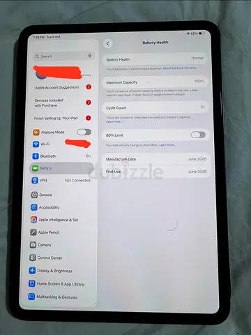 Ipad Pro 11-inch (M5) Wi-Fi 256GB (latest 2026)