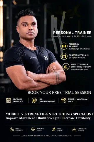 Personal trainer | fitness trainer | STRENGTH + MOBILITY & STRETCHING SPECIALIST