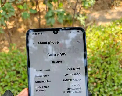Mobile phone Samsung Galaxy A05