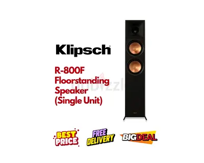 Klipsch R-800F Floor Standing Speaker (Single Unit) - Excellent Condition, FREE DELIVERY, WARRANTY