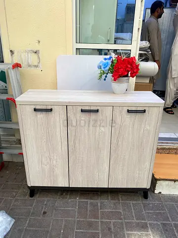 3-Door Shoe Cabinet for up to 16 Pairs