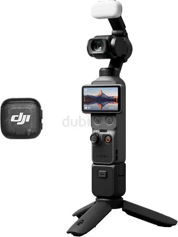 DJI Pocket 2 Gimbal Camera with Mini Tripod and Case - Excellent Condition