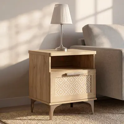 New Ikat End Table