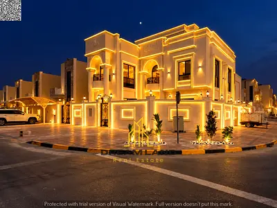# Luxury Villa for Sale in Al Zahia – Ajman | 5 Bedrooms | Modern Design | Majlis & Family Lounge A unique opportunity to own a **luxury villa in the