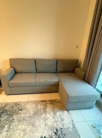 IKEA BÅRSJÖV  L-shaped Corner Sofa (bed Chaise) - Good Condition