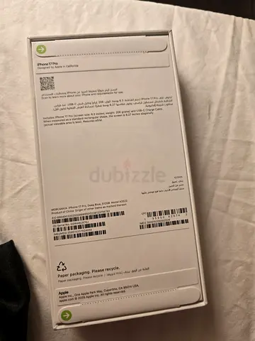 I phone 17 pro ,brand new,512gb