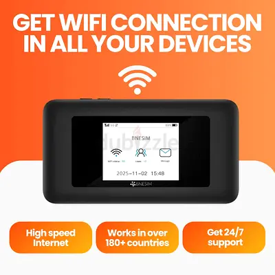 BNE GO 5G LTE Portable WiFi Router