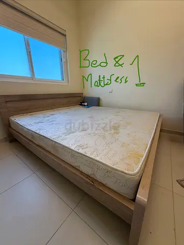 Bed Frame and Mattress