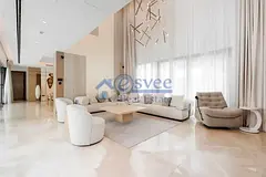 4br Spacious | upgraded, semi-furnished, and automated villa for rent in Hartland .