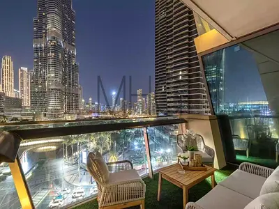 Burj Khalifa View | Fully Furnished | Vacant on October 9