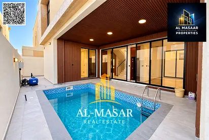 Two-story villa with a rooftop terrace and private pool. The price is all-inclusive, covering electricity, water, air conditioning, and registration