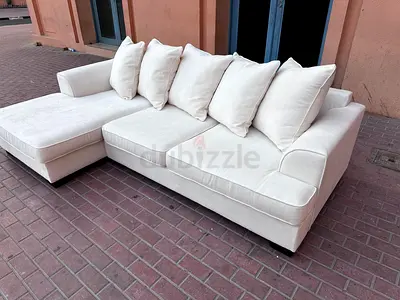 Like new Condition The _ One Kingston Sectional L Shape Sofa Beige