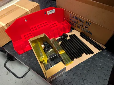 Vertex 58-Pc Steel Clamping Kit CK-16