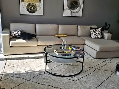 Home Center eterno L Shape Sofa Like new Condition