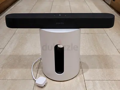 Sonos Beam (Gen 2) smart sound soundbar with Sonos Sub Mini subwoofer