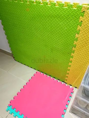 Interlocking Foam Play Mat Tiles — Colorful Soft Flooring for Kids