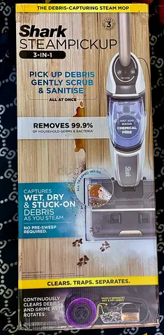 Shark Steam Pickup 3-in-1 Steam Mop - Chemical-Free Steam Cleaning
