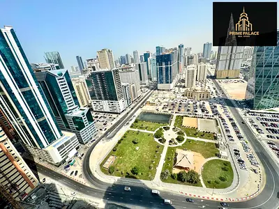 Spacious 2bhk city View with Free parking Maid Room washing Area wardrobe 4/6 cheques payment Easy access To Dubai in AED 63k