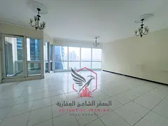 Largest 3-Bedroom Apartment with Sea View, Balcony, Owner-Paid AC, One Month Free, Free Gym and Swim
