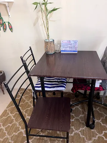 Dining table and chairs