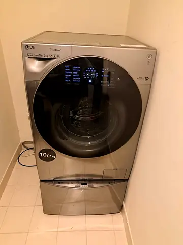 LG 10/7 kg washer dryer plus 3.5 kg baby washer machine