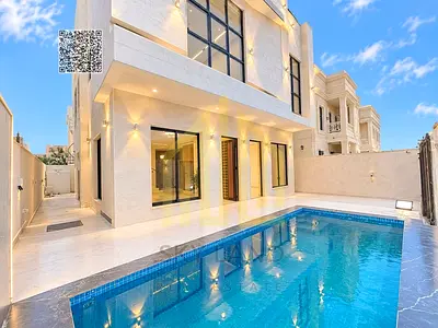 بسعر شامل رسوم التسجيل و الكهرباء والمياه|  تملك حر| قابل للتفاوض | مع مسبح خاص