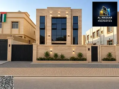 Villa in Al Muwaihat 1, close to all amenities, spacious, with freehold ownership available to all nationalities.