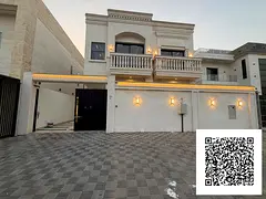 LUXURY 5 BEDROOMS HALL MAJLIS MAIDROOM ROOFTOP WITH SWIMMING POOL VILLA FOR RENT IN AL HELLIO2 AJMAN