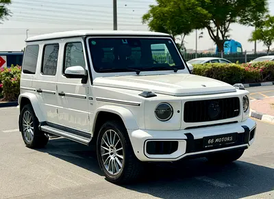 2019 Mercedes-Benz G-Class G 550 upgraded to G63 with Brabus Interior in Japanese Specs