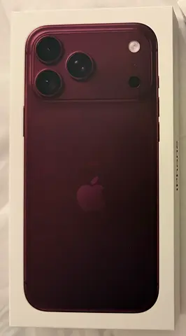 Apple iPhone 18 pro MAX 256GB Burgundy UAE Version