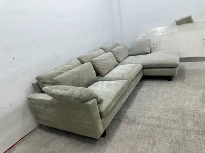Looks great condition west elm sofa