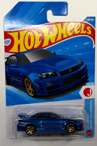 Hot Wheels Nissan Skyline R34
