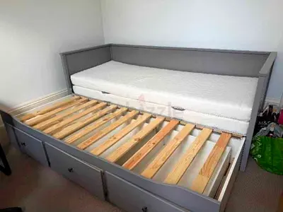 Ikea hemnes day bed with mattress 2
