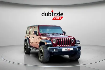 AED 1900/month | 2021 Jeep Wrangler Unlimited Sport | GCC Specs | Ref#535185
