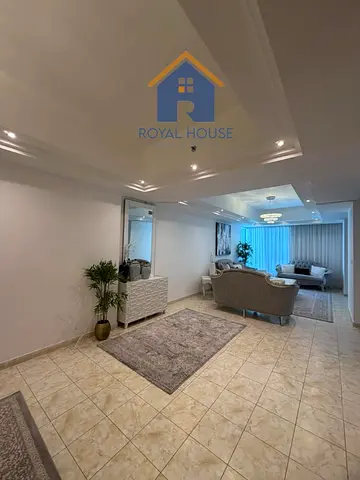 For sale: 3 rooms and a living room in Al-Dana Tower at Al-Majaz 3. Prime and lively location, firs