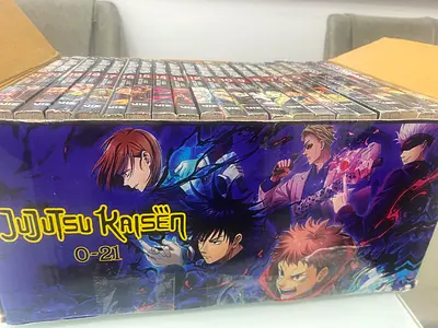 Jujutsu Kaisen manga box set volumes 0–21 (English)