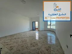 Two bedrooms, a master maid's room, and three bathrooms. It also features two balconies with a compl