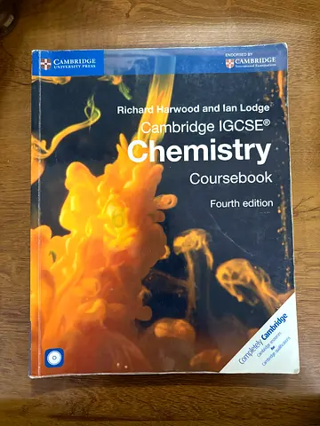 Cambridge IGCSE Chemistry Coursebook (4th edition) - Richard Harwood & Ian Lodge