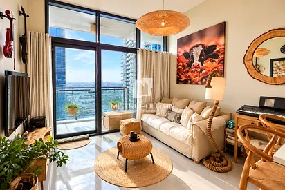 Fully Furnished | Stunning Canal View | High Floor