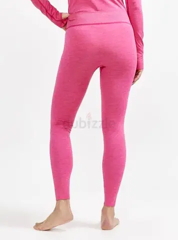 NEW Craft Women’s Thermal Leggings – Pink, Size M